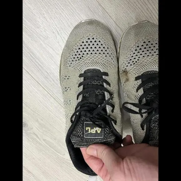 APL Womens Techloom Phantom Gold black Running Shoes Sneakers 9 - Picture 2 of 8